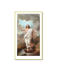 Easter Resurrection Holy Card