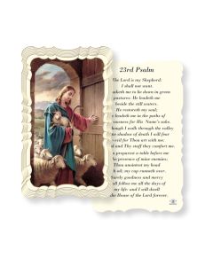 23Rd Psalm Holy Card