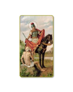 Saint Martin of Tours Holy Card