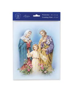 8" x 10" Simeone: Holy Family Print (sold in inc. of 3)