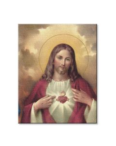 8" x 10" Sacred Heart Canvas Print