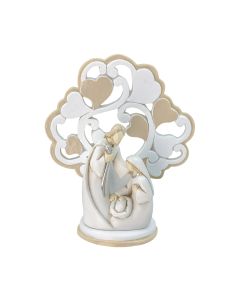 4 3/4" Tree of Life Holy Family Statuette