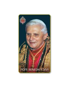 Pope Benedict XVI Holy Card