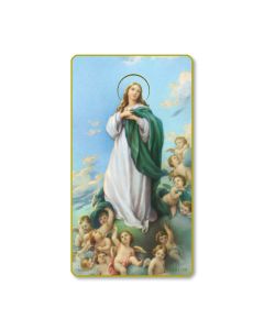 The Assumption Holy Card