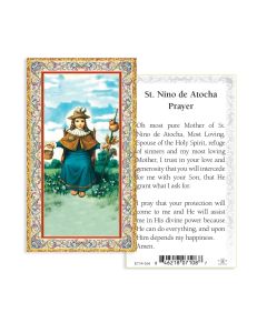 Nino De Atocha Holy Card