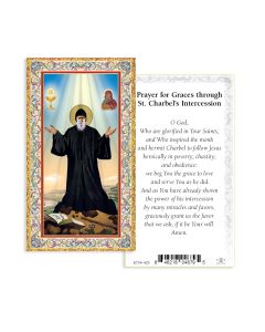 St. Charbel Holy Card