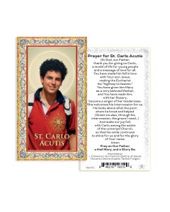 St. Carlo Acutis Holy Card