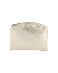 Gold Metallic Rosary Pouch