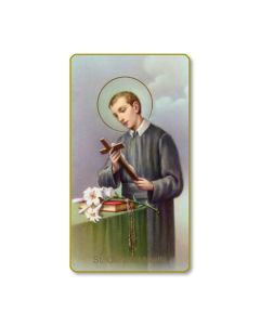 Saint Gerard Majella Holy Card