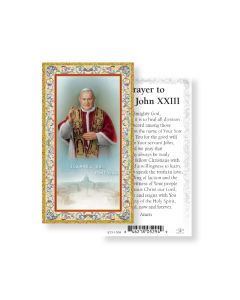 Saint John XXIII Holy Card