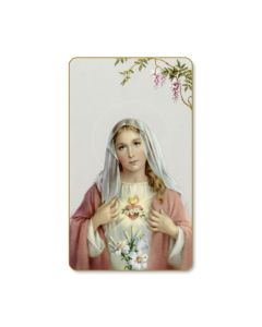 Immaculate Heart of Mary Cardinal Series Holy Cards