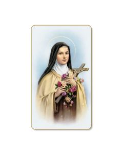 St. Theresa Holy Card