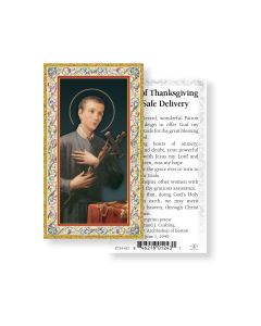 Saint Gerard Holy Card