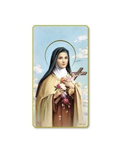 St. Therese Holy Card