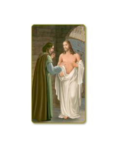 Saint Thomas Holy Card