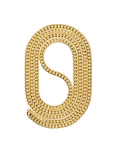 24" Endless Gold Finish Chain