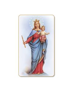 Our Lady of Victory Holy Card