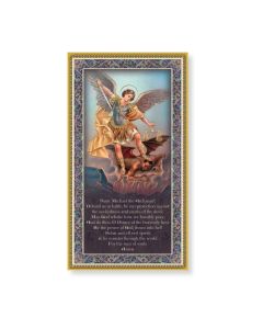Saint Michael Plaque with Prayer