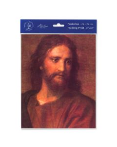 8" x 10" Hofmann: Christ at 33 Print  (sold in inc. of 3)
