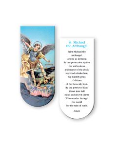 Saint Michael the Archangel Magnetic Bookmark