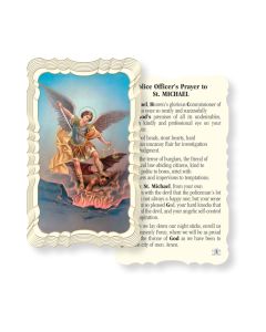 St. Michael Police Officer Prayer Holy Card