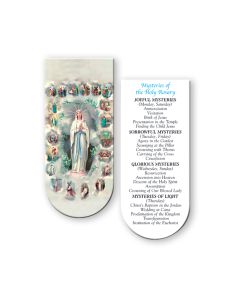 Mysteries of the Rosary Magnetic Bookmark