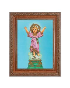 8.25" x 10.25" Ornate Wood Frame with a 6" x 8" Divino Nino Print