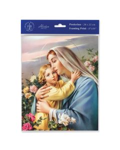 8" x 10" Simeone: Madonna and Child Print  (sold in inc. of 3)