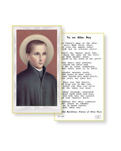 To an Altar Server Holy Card