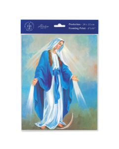 8" x 10" Our Lady of Grace Print  (sold in inc. of 3)