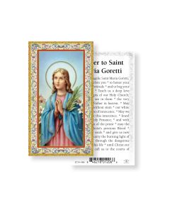 Saint Maria Goretti Holy Card