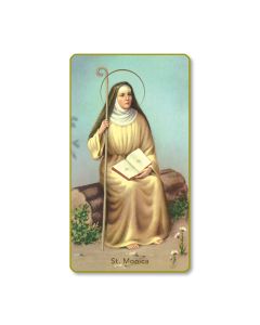 Saint Monica Holy Card