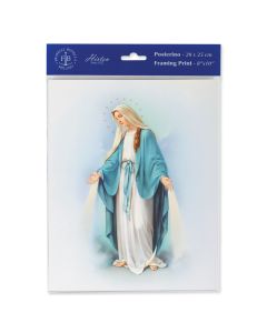 8" x 10" Our Lady of Grace Print  (sold in inc. of 3)