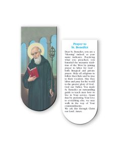 Saint Benedict Magnetic Bookmark
