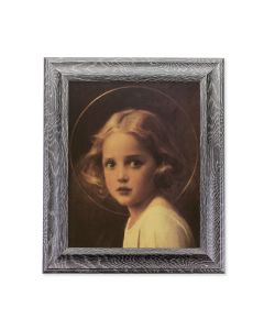 10 1/2" x 12 1/2" Grey Oak Finish Frame with an 8" x 10"Chambers: Mystical Rose Print