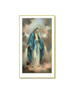 Our Lady of Grace Holy Card