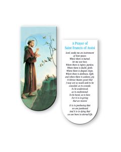 Saint Francis of Assisi Magnetic Bookmark