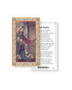 Twenty Third Psalm Holy Card