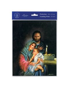 8" x 10" The Holy Family Print  (sold in inc. of 3)