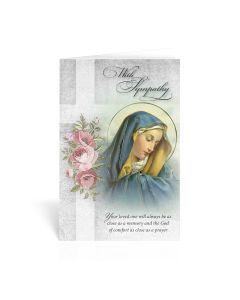 With Sympathy -Your Loved One Will Always Be As Close- Greeting Card