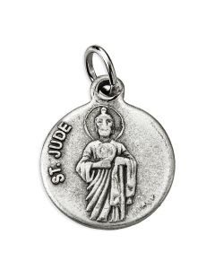 15mm Round Saint Jude Medal