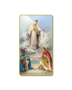 N.S.De La Merced Holy Card