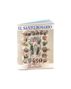 The Holy Rosary Illustrated Book in Spanish (Pocket Size)