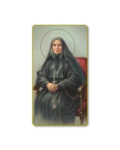Saint Frances Cabrini Holy Card