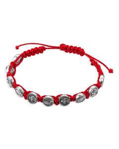 Divine Mercy Blessed Bead Cord Bracelet