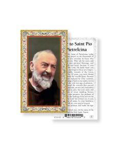 Saint Pio of Pietrelcia Holy Card