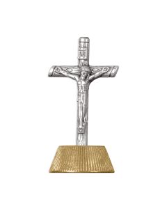 Log Standing Auto Crucifix