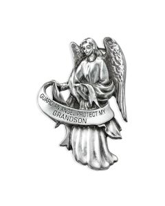 Guardian Angel Protect My Grandson Auto Visor Clip (Sold in Inc. of 3)