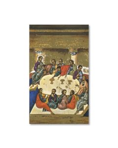 The Holy Supper Holy Card