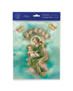 8" x 10" Saint Joseph Print (sold in inc. of 3)
